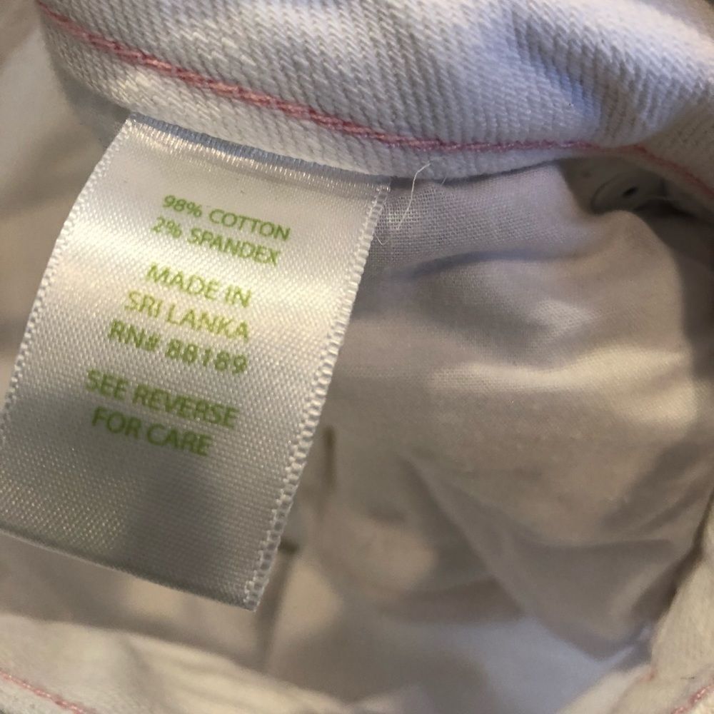 Lilly Pulitzer Babe Boot Cut white jeans size 6 - Picture 9 of 11